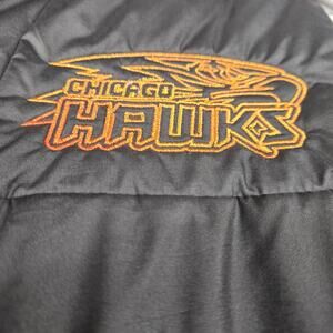 The North Face Chicago Hawks Puffer Vest Black Size Large #26